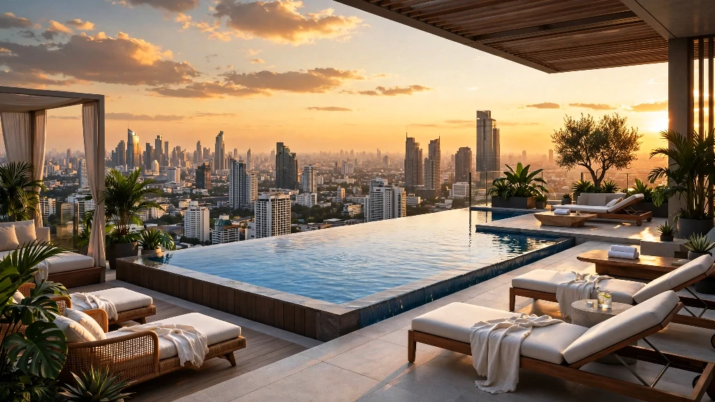 Rooftop Infinity Pool Bangkok